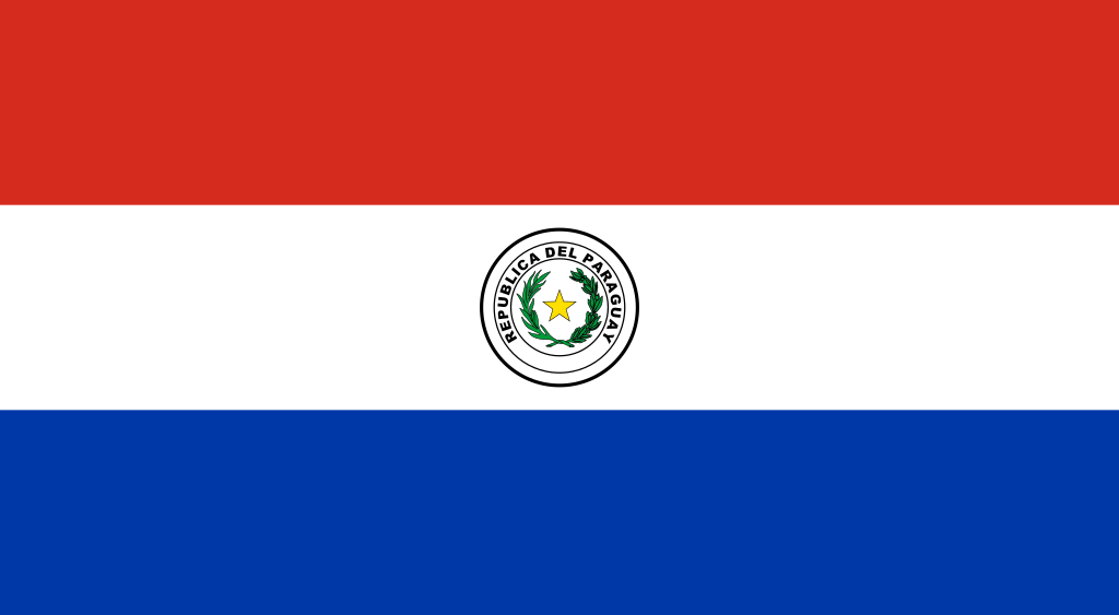 Descubra quanto custa estudar Medicina no Paraguai 1024px Flag of Paraguay.svg 1024x563 - Descubra quanto custa estudar Medicina no Paraguai