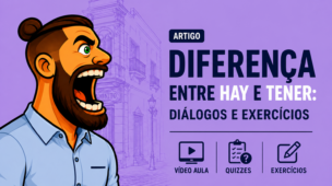 Diferença entre hay e tener
