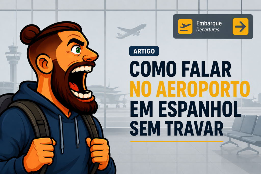 Como falar no aeroporto em espanhol