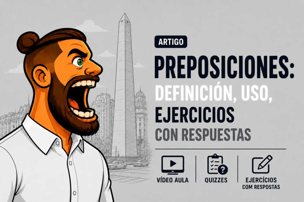 Preposiciones en espa&ntilde;ol
